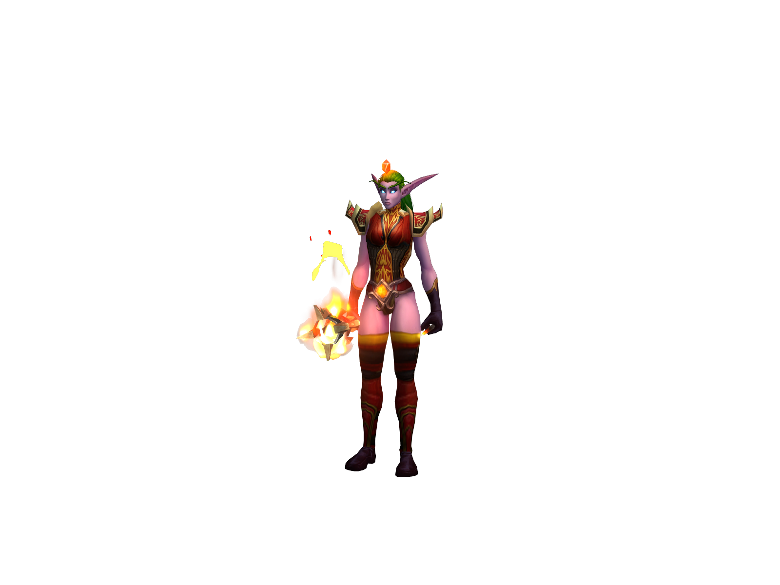 Jksavingrace 3D character render