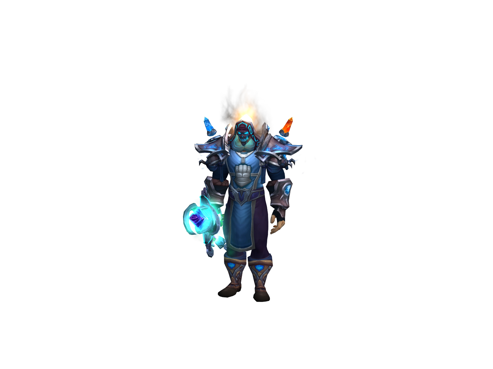 Crazywilly 3D character render