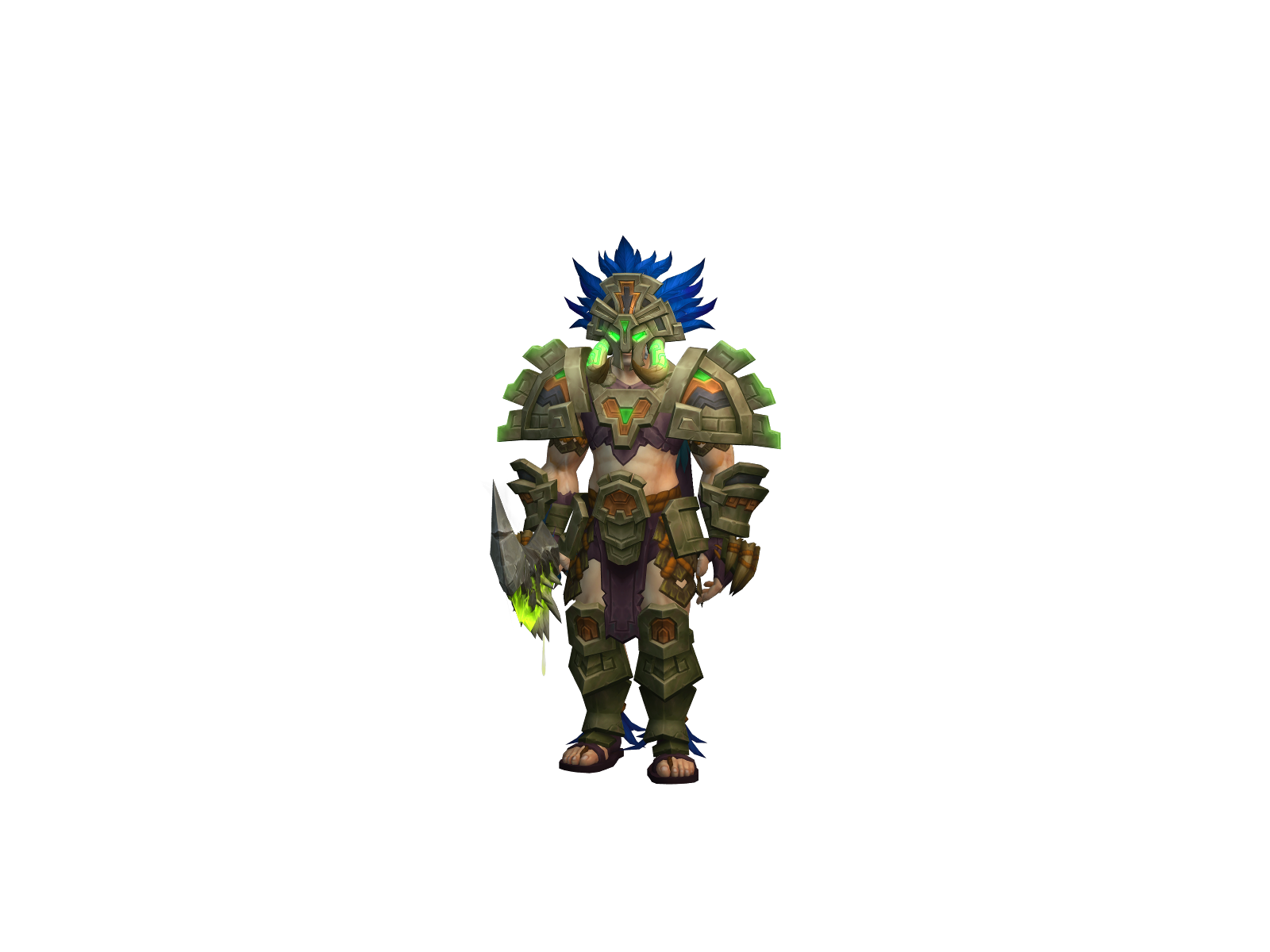 Solmarion 3D character render