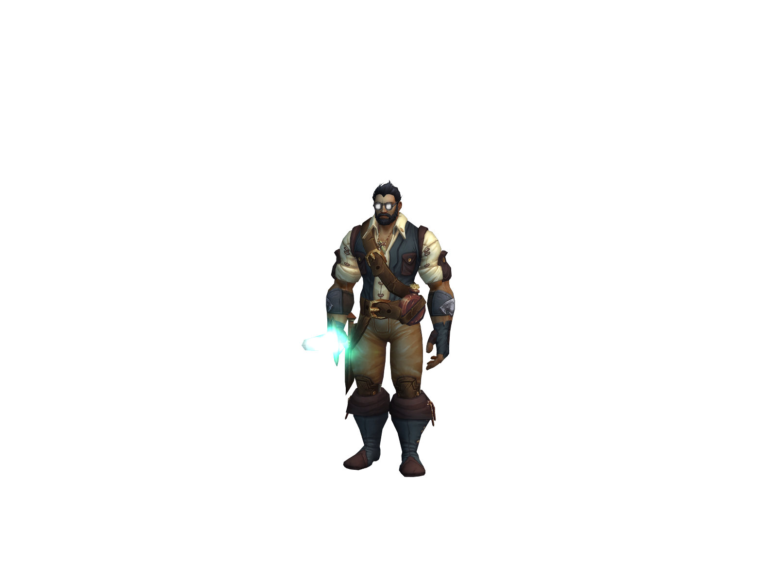 Awblade 3D character render