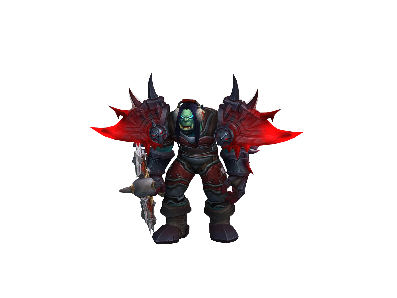Urge 3D character render