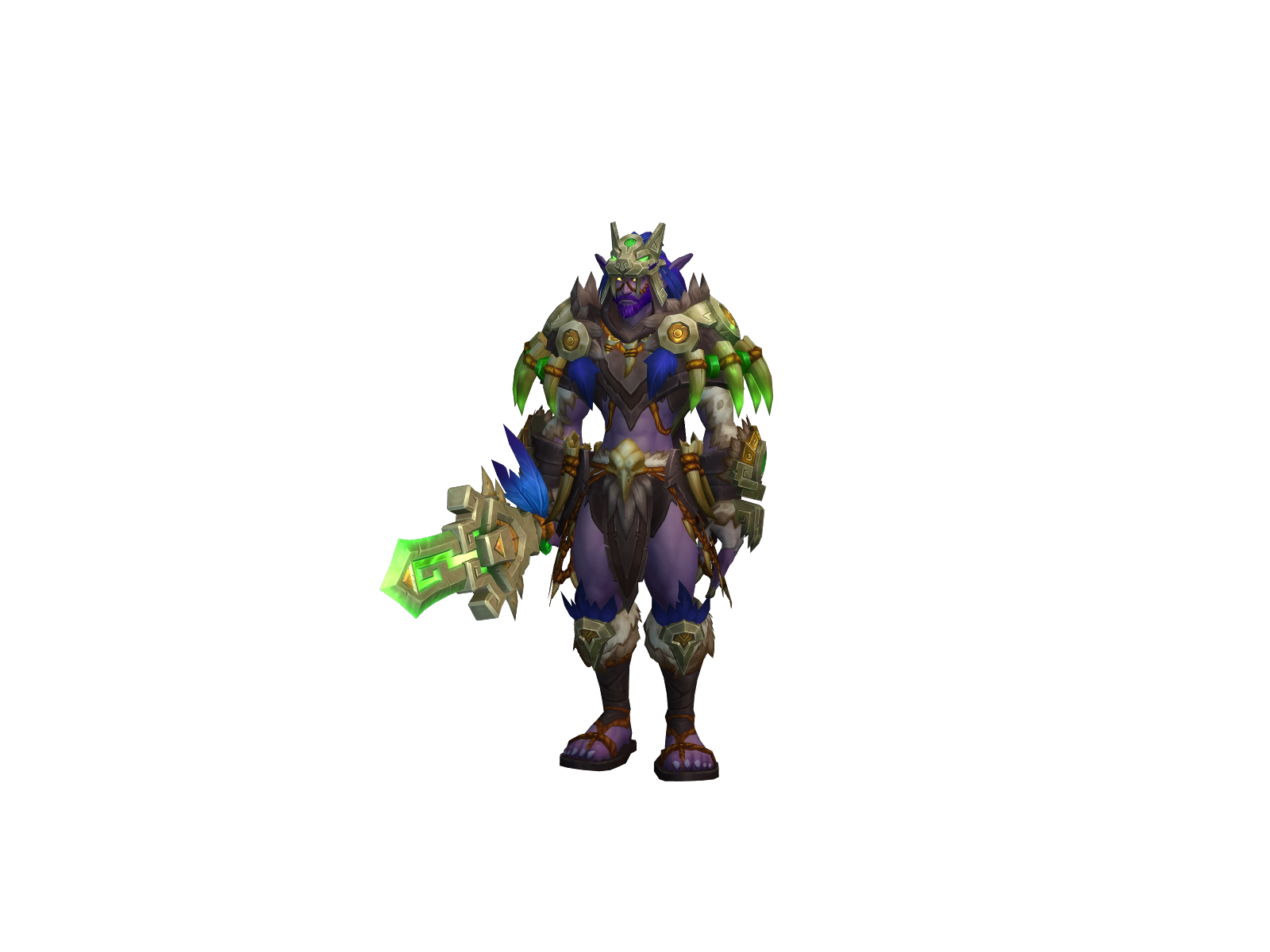 Icewalowcome 3D character render