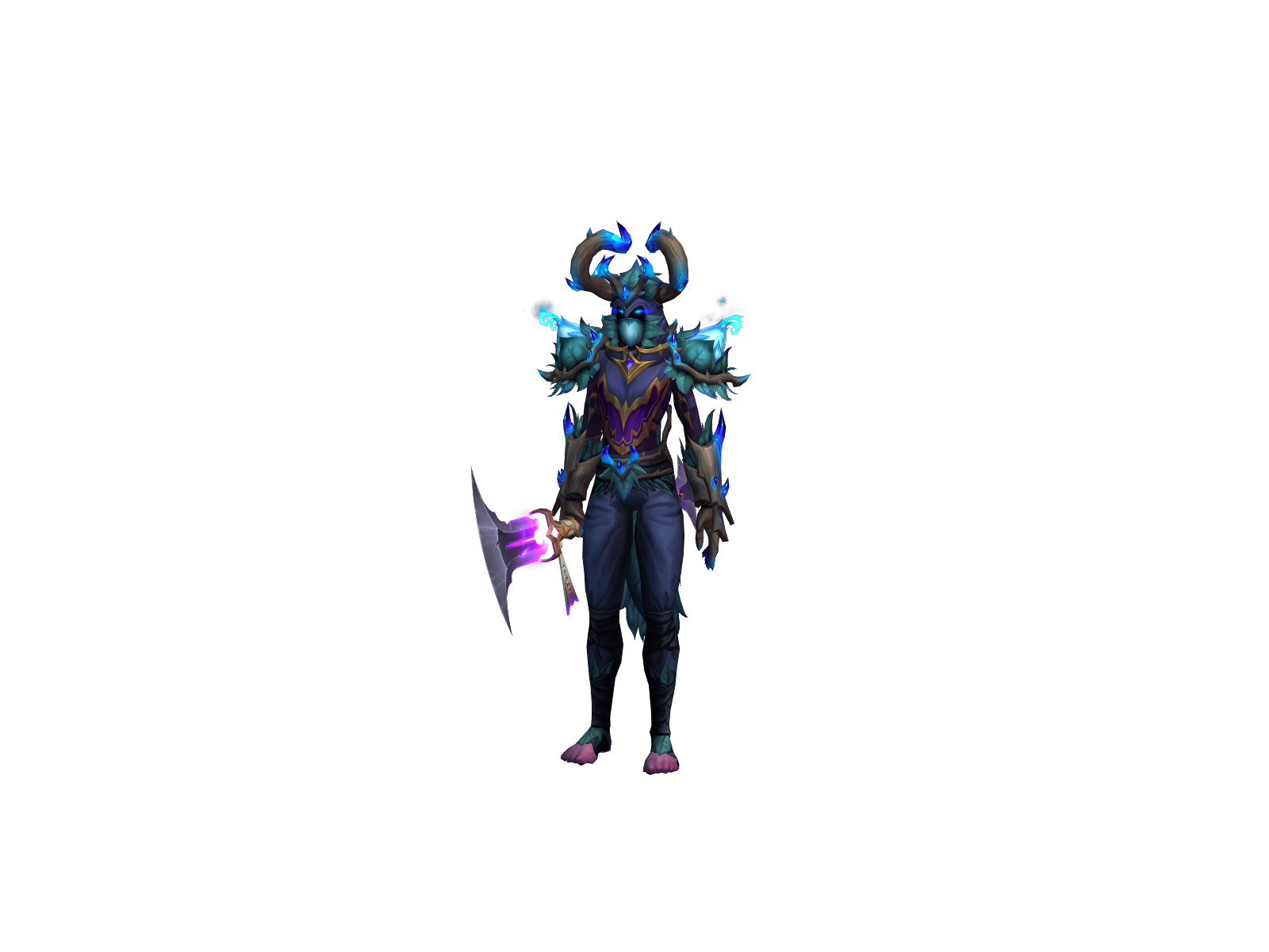 Eruane 3D character render