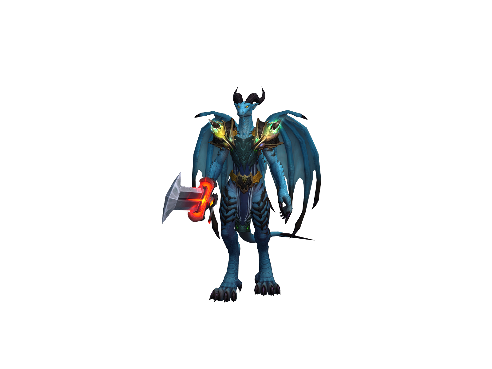 Dragonkosa 3D character render