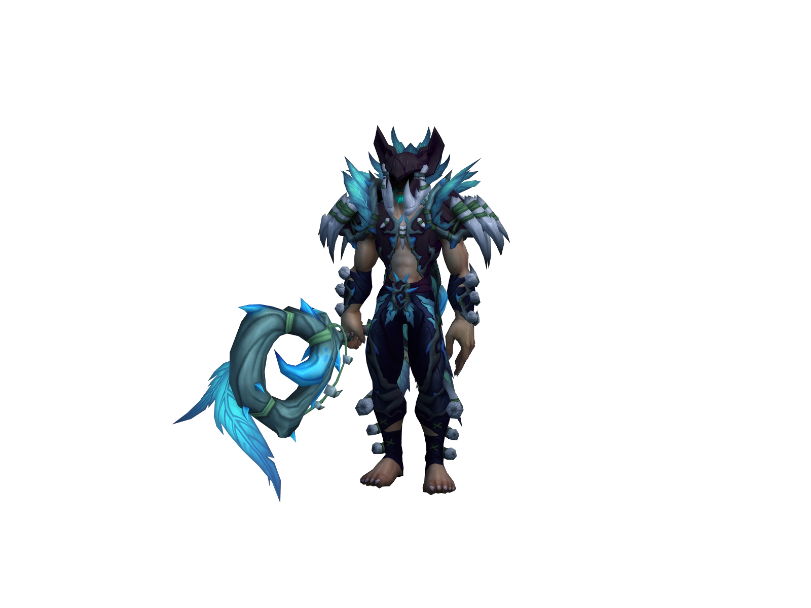 Sorfin 3D character render