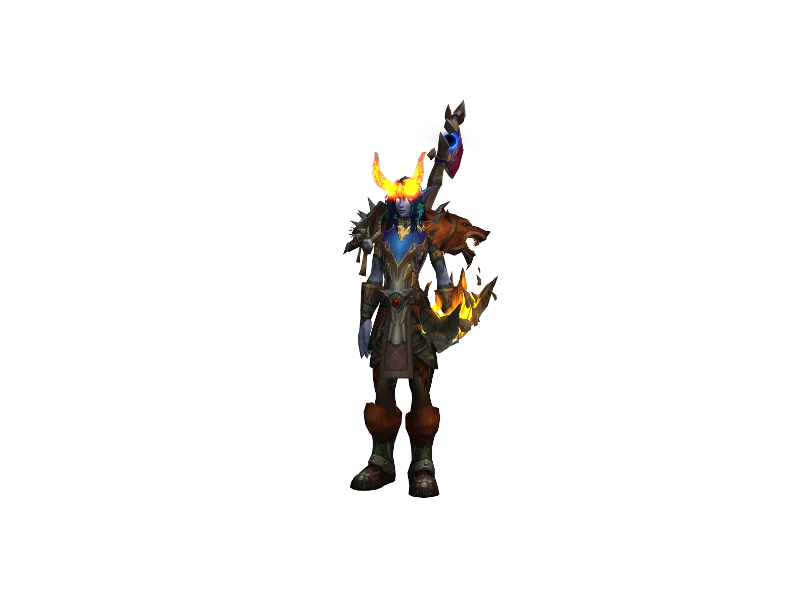 Fishtacos 3D character render