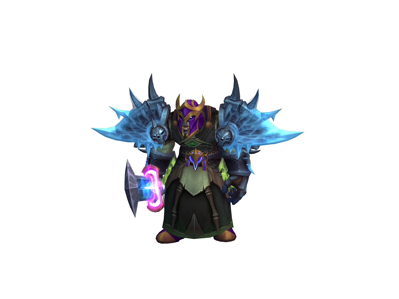 Morgas 3D character render