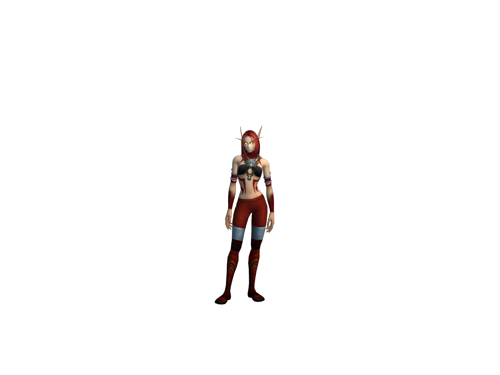 Pyrovoid 3D character render
