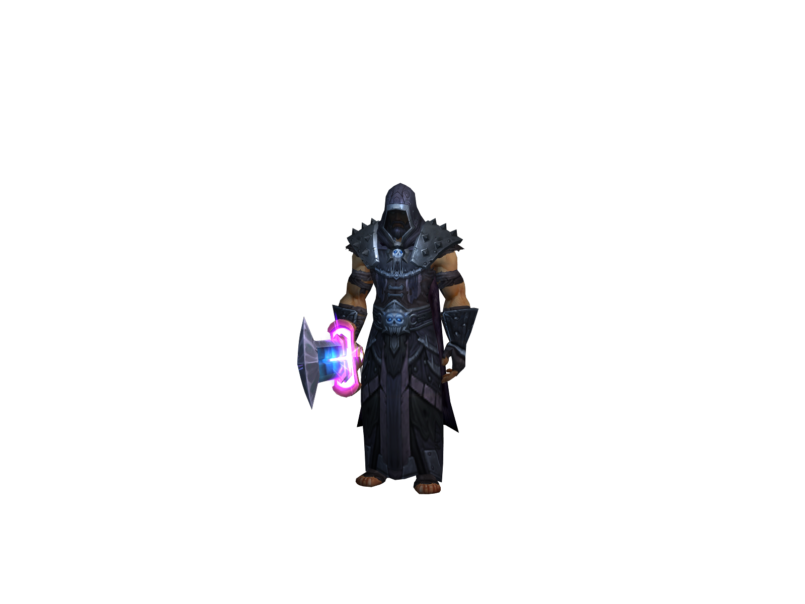 Gravehammer 3D character render
