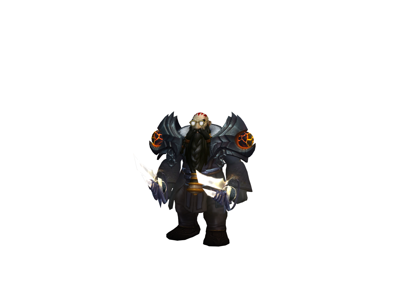 Munkruskel 3D character render
