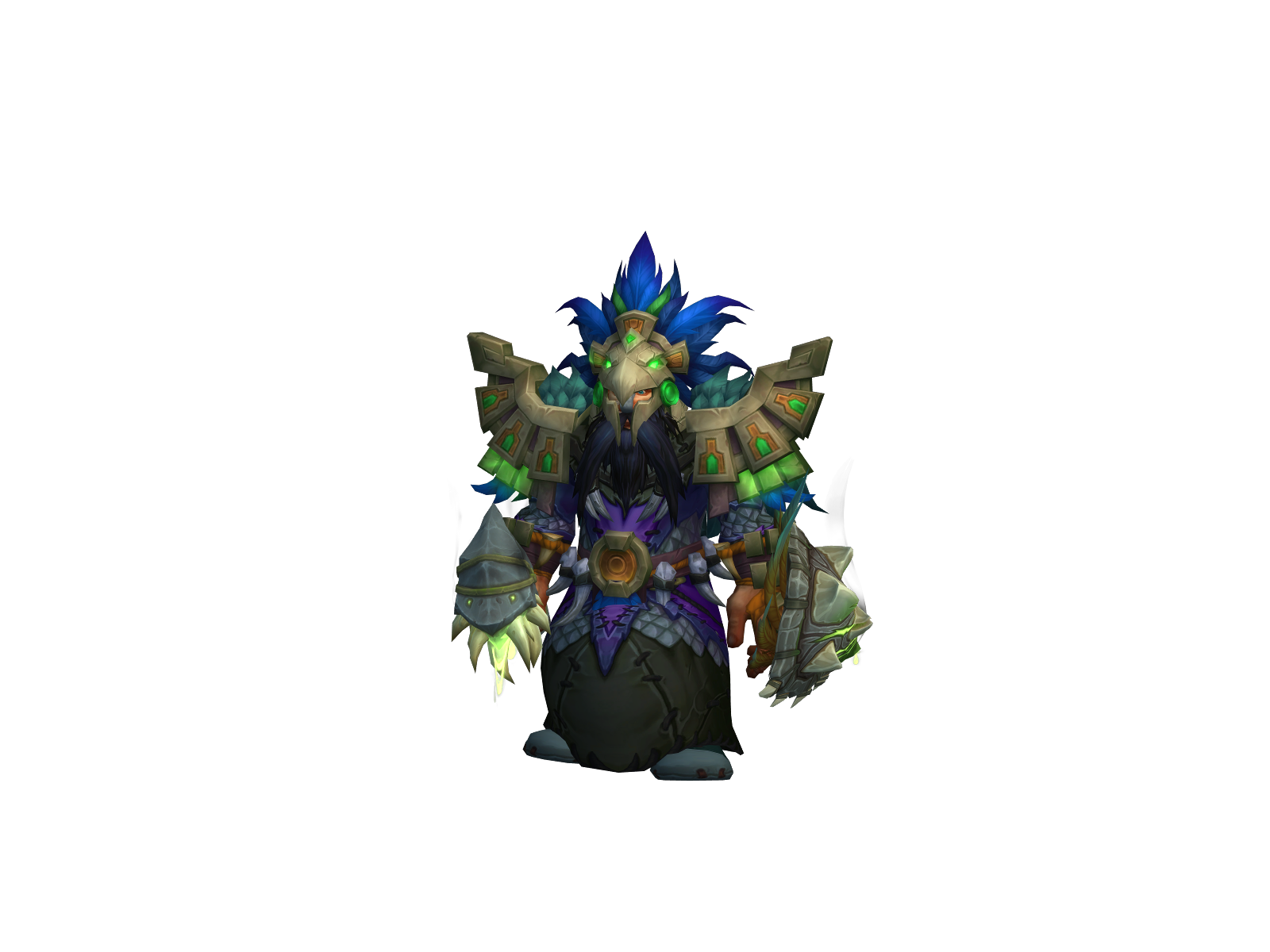 Tomtefaan 3D character render