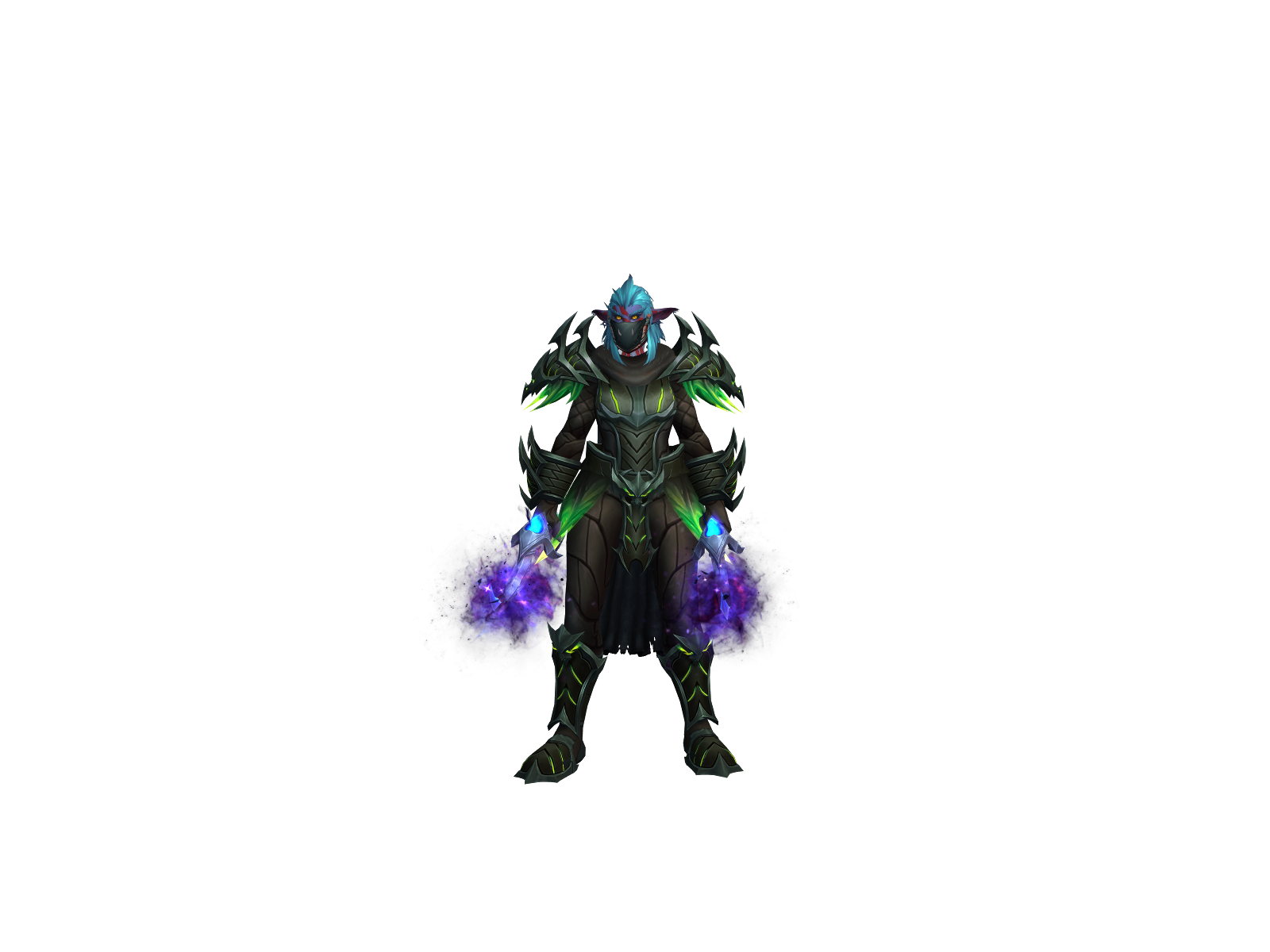 Greyn 3D character render