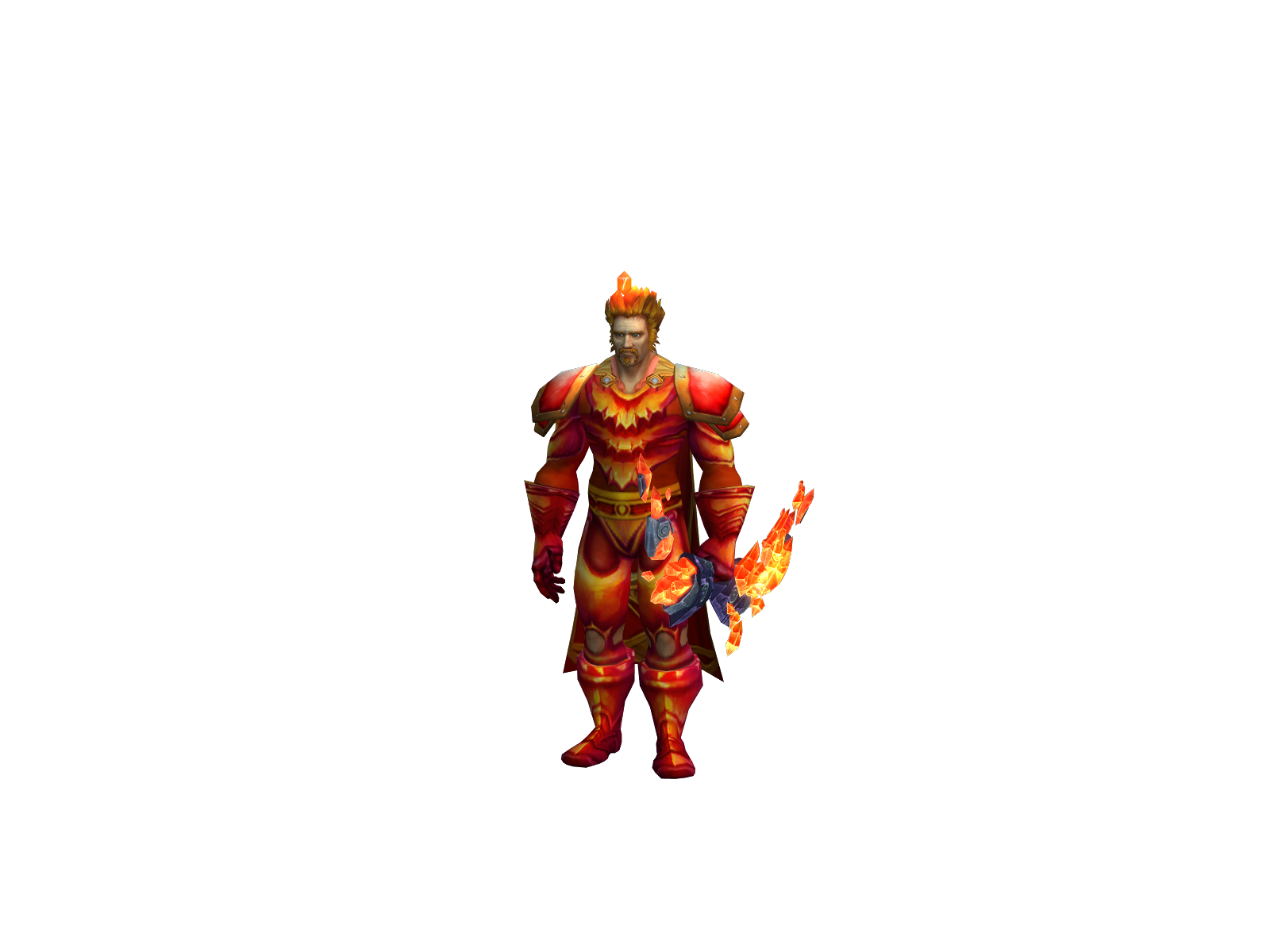Arow 3D character render