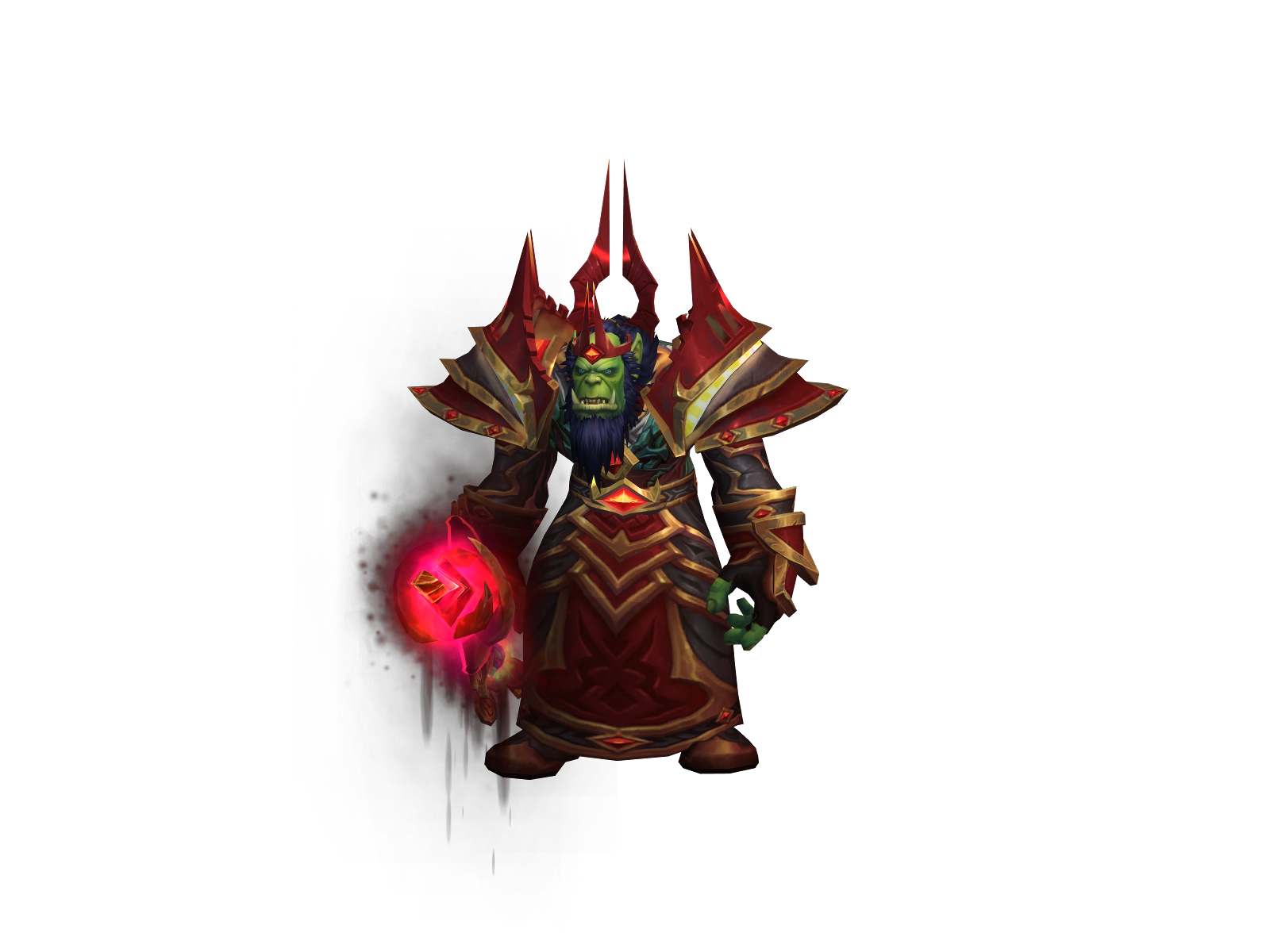 Retroburn 3D character render