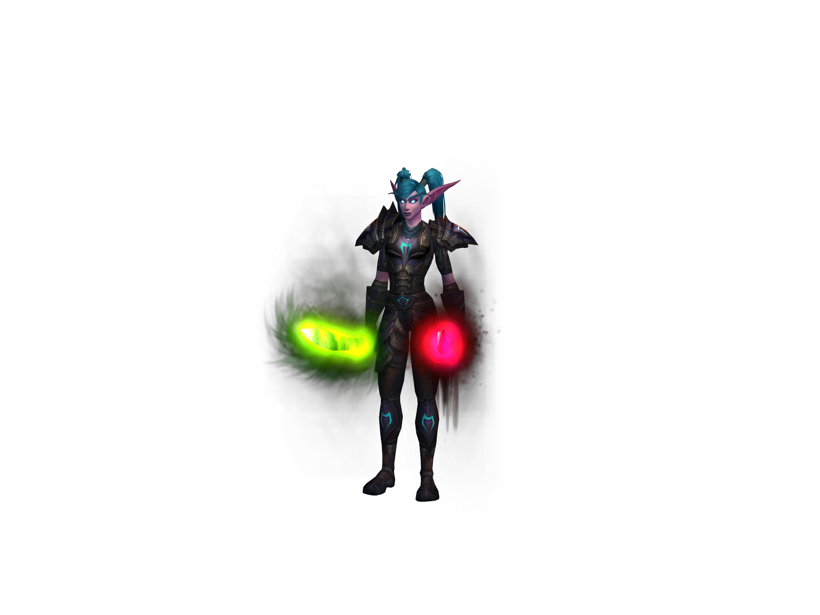Leventía 3D character render