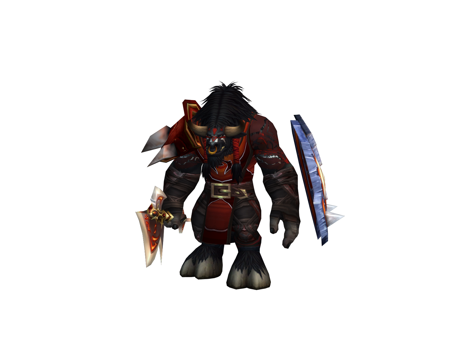 Gromtal 3D character render