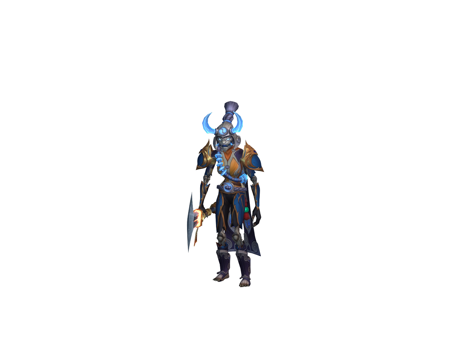 Nydihealk 3D character render
