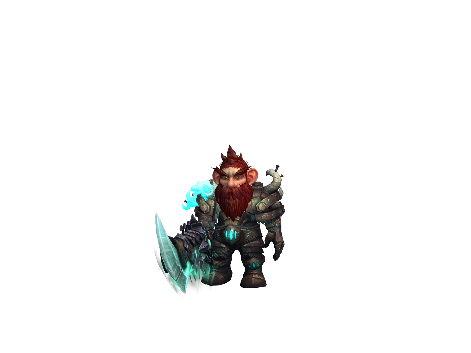 Stance 3D character render
