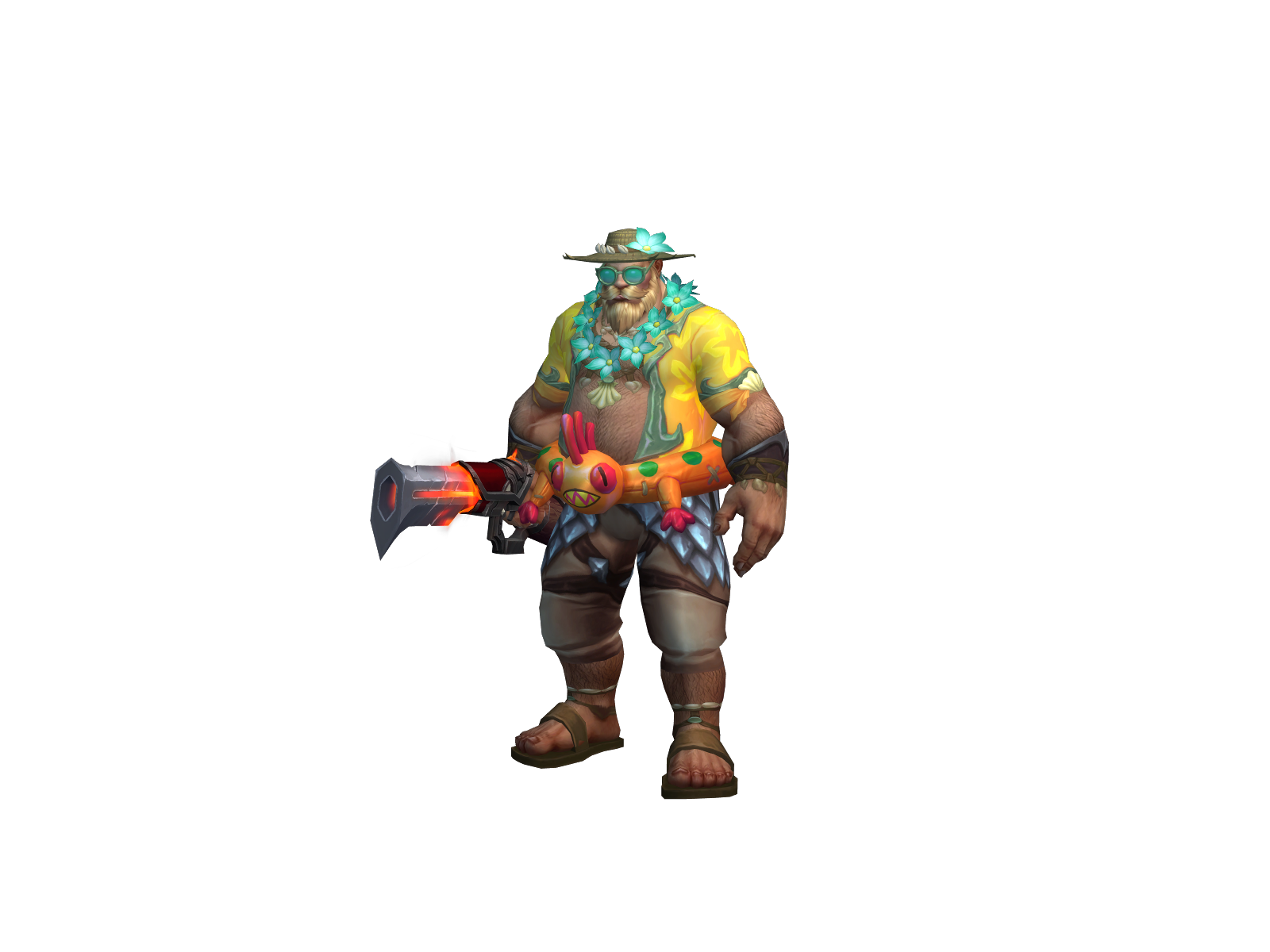 Miranaskuf 3D character render