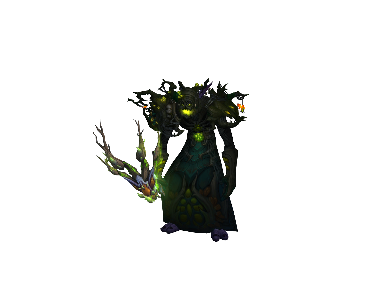 Wracker 3D character render