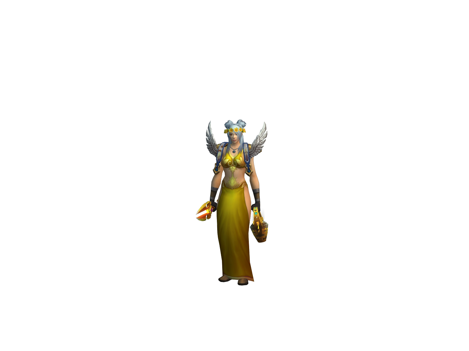 Juniá 3D character render
