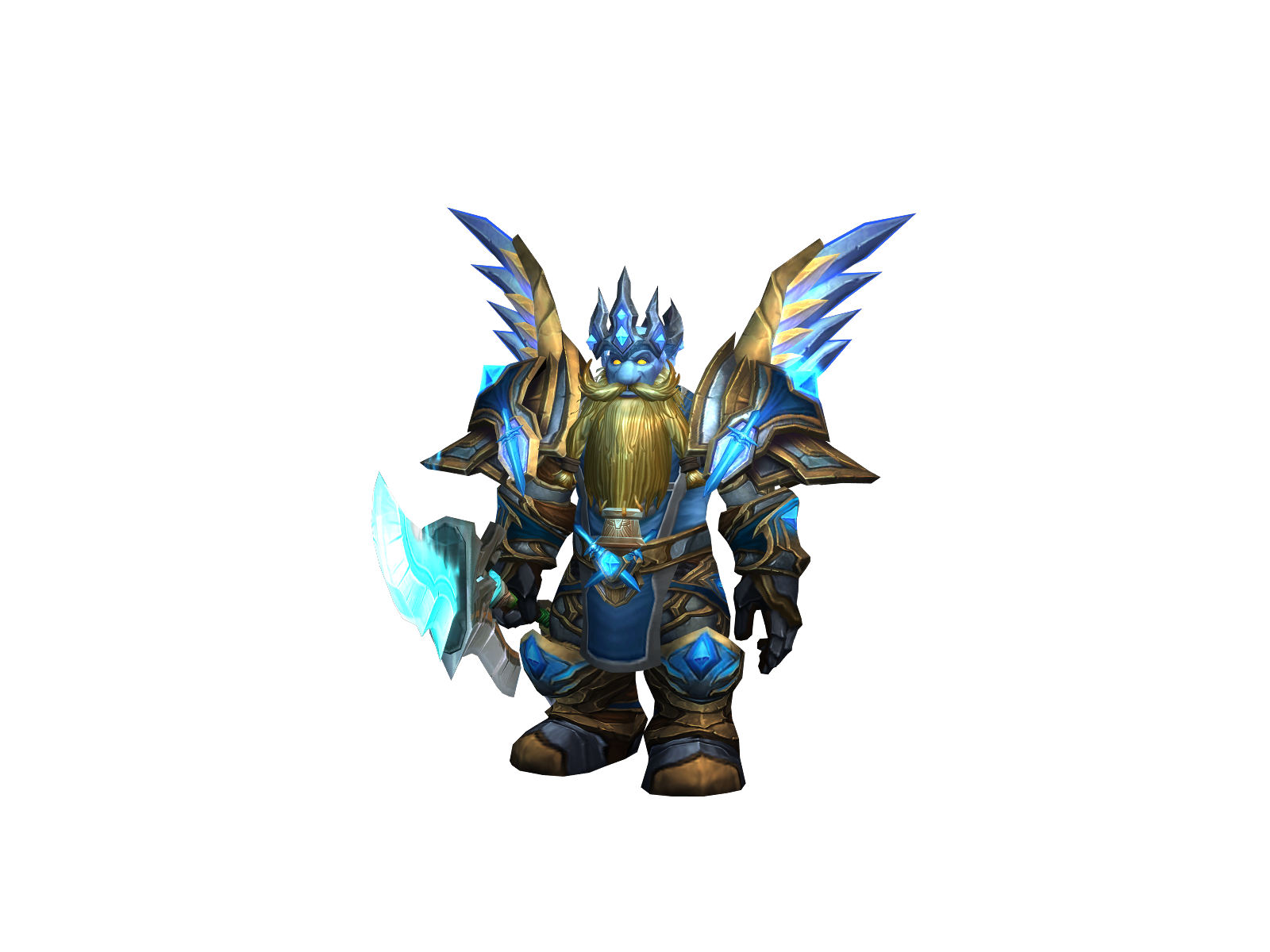 Tombright 3D character render