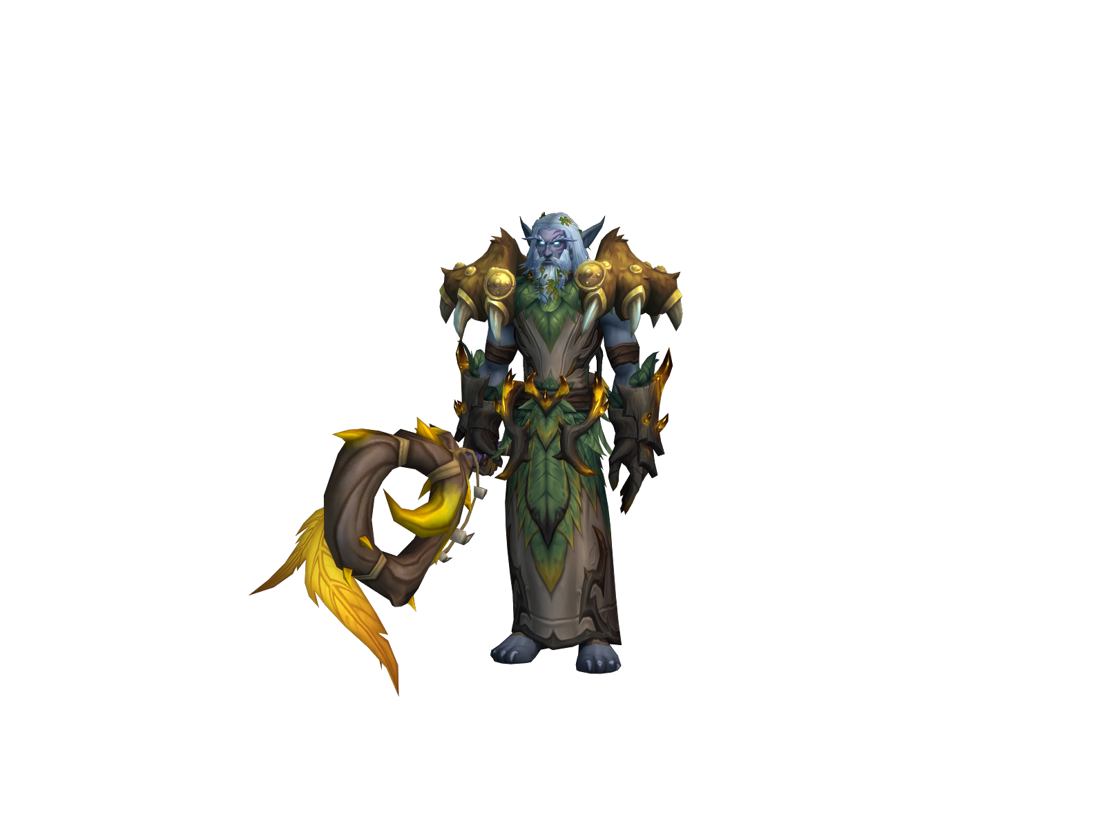 Blackfür 3D character render