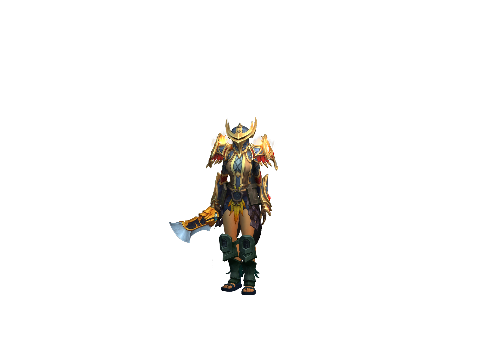 derry 3D character render