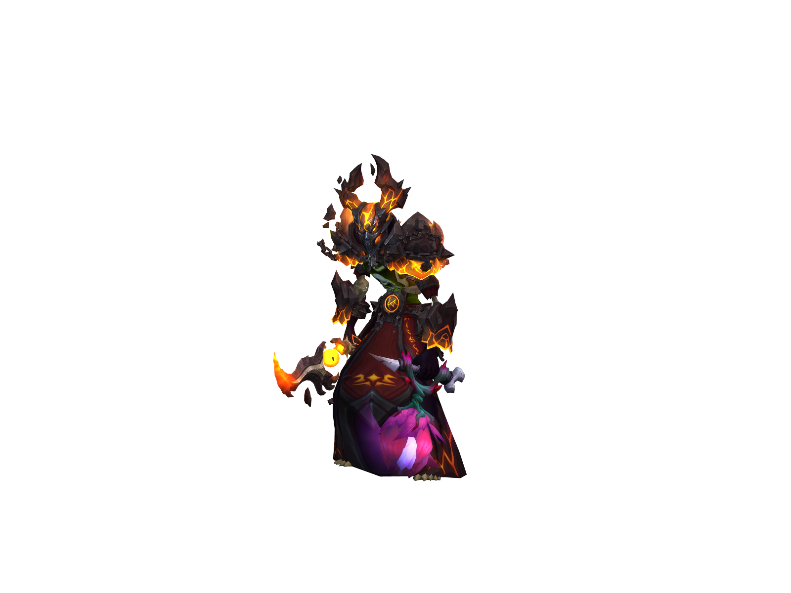 Whilly 3D character render