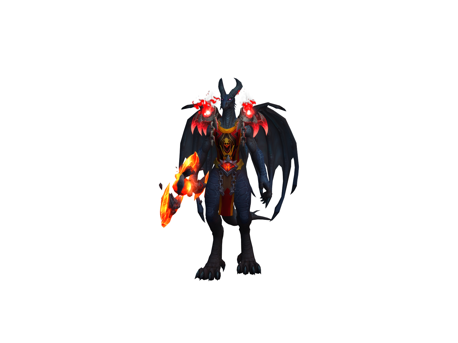 Drakenkap 3D character render