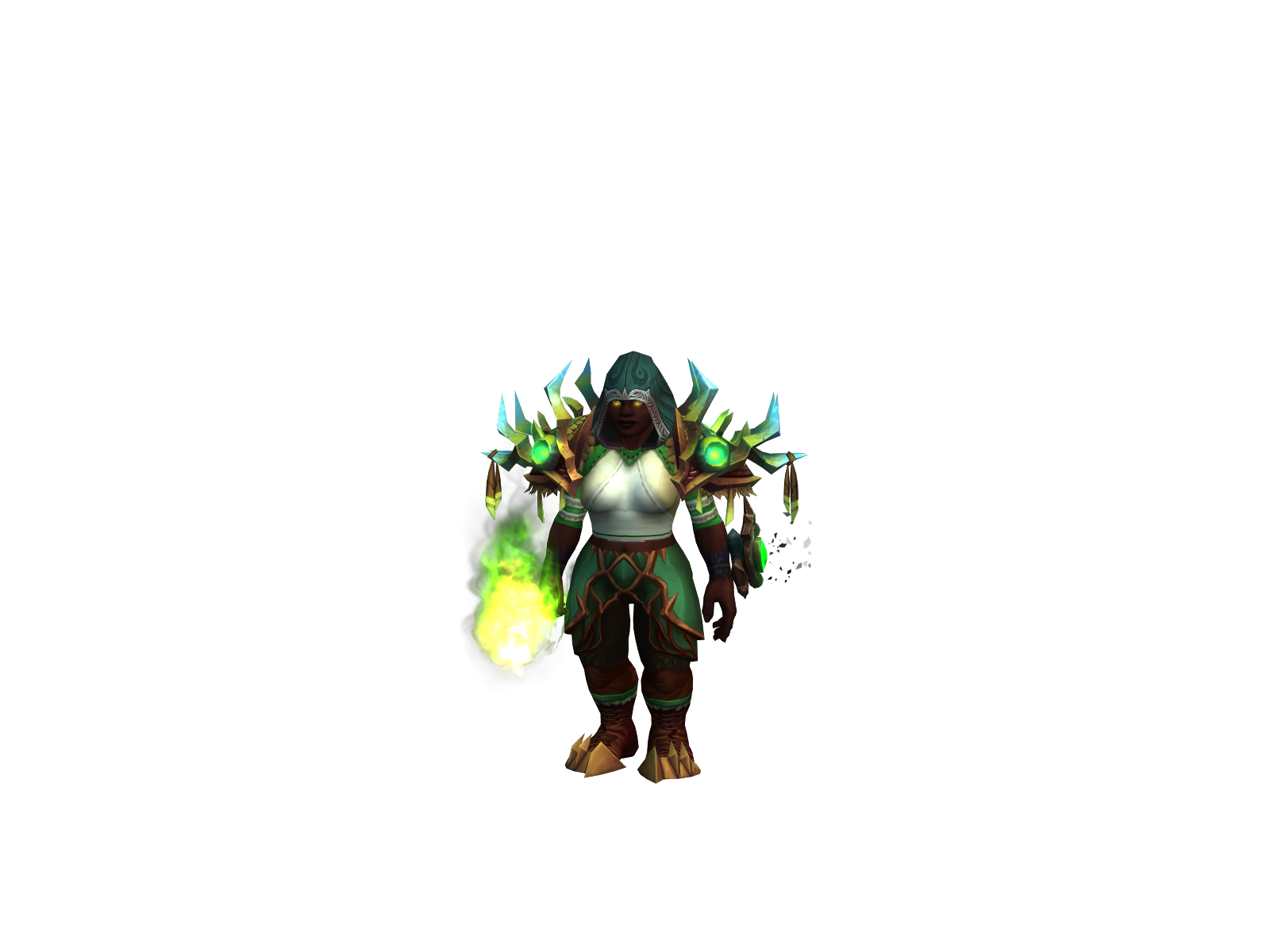 gaeres 3D character render