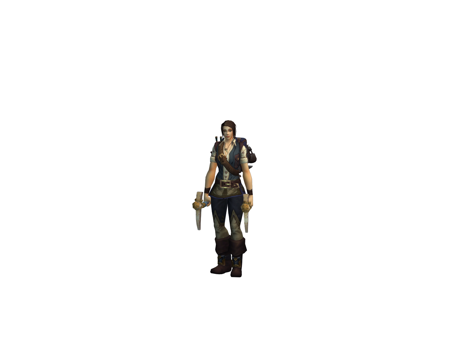 Santiel 3D character render