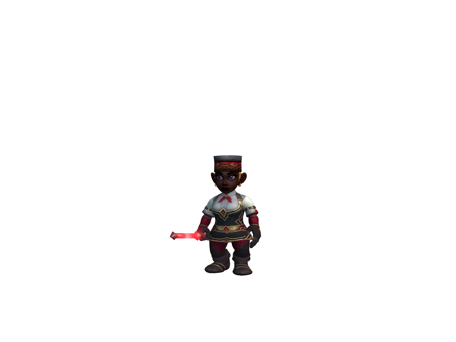 Bleyks 3D character render