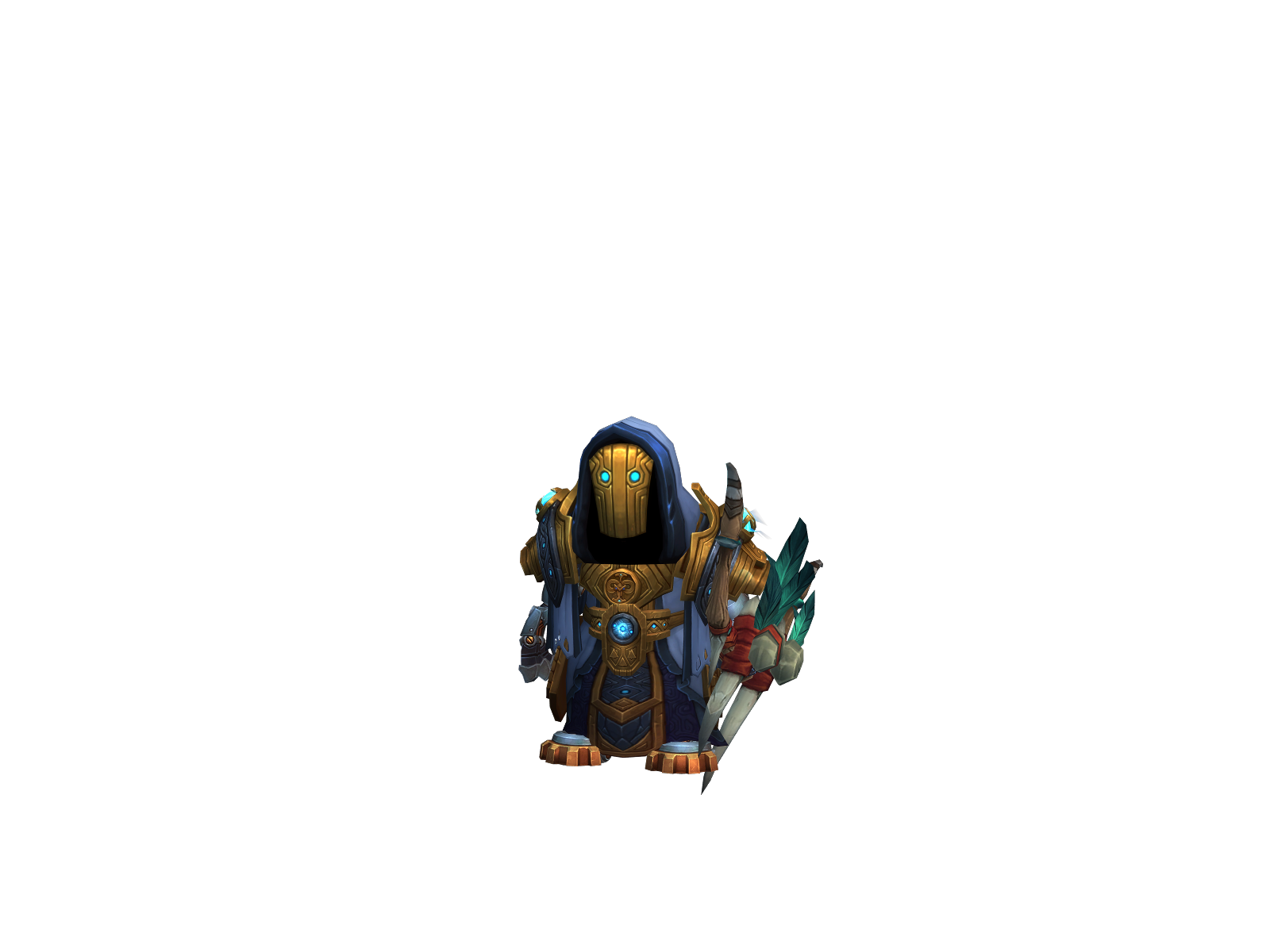 Golebies 3D character render