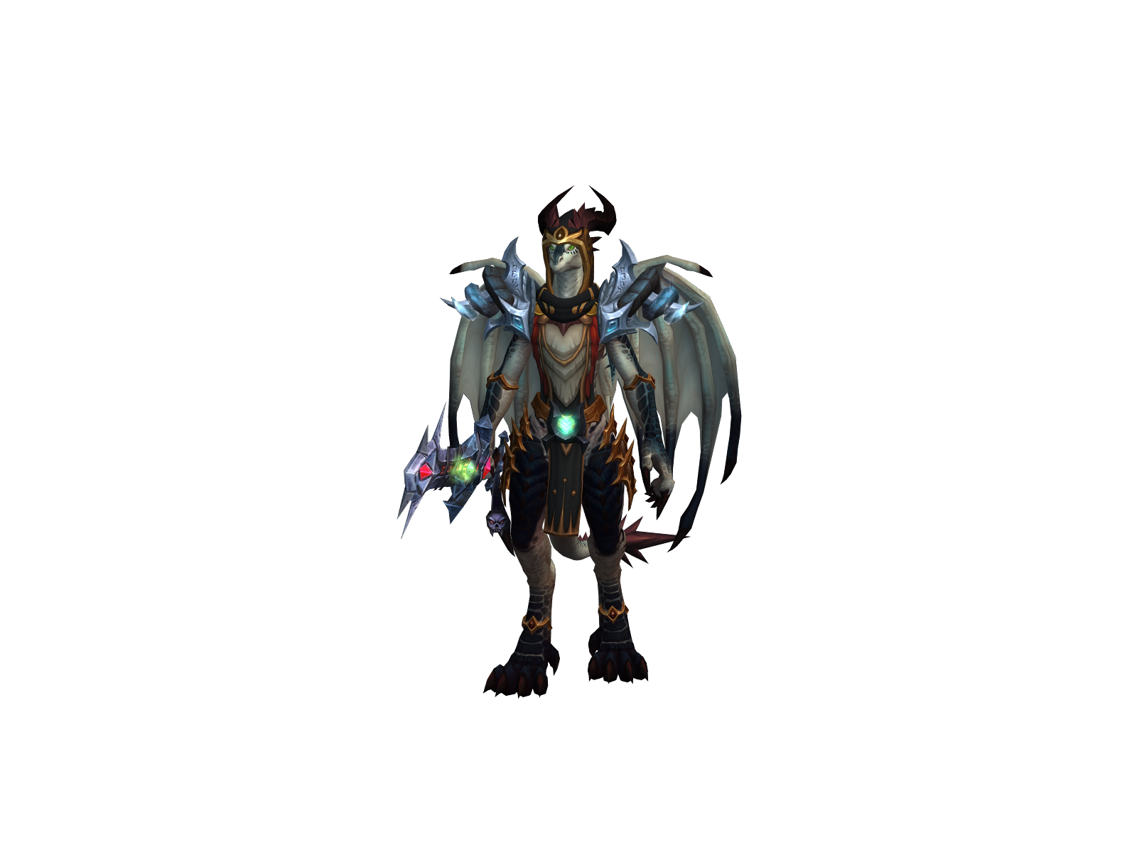 Dreaddy 3D character render