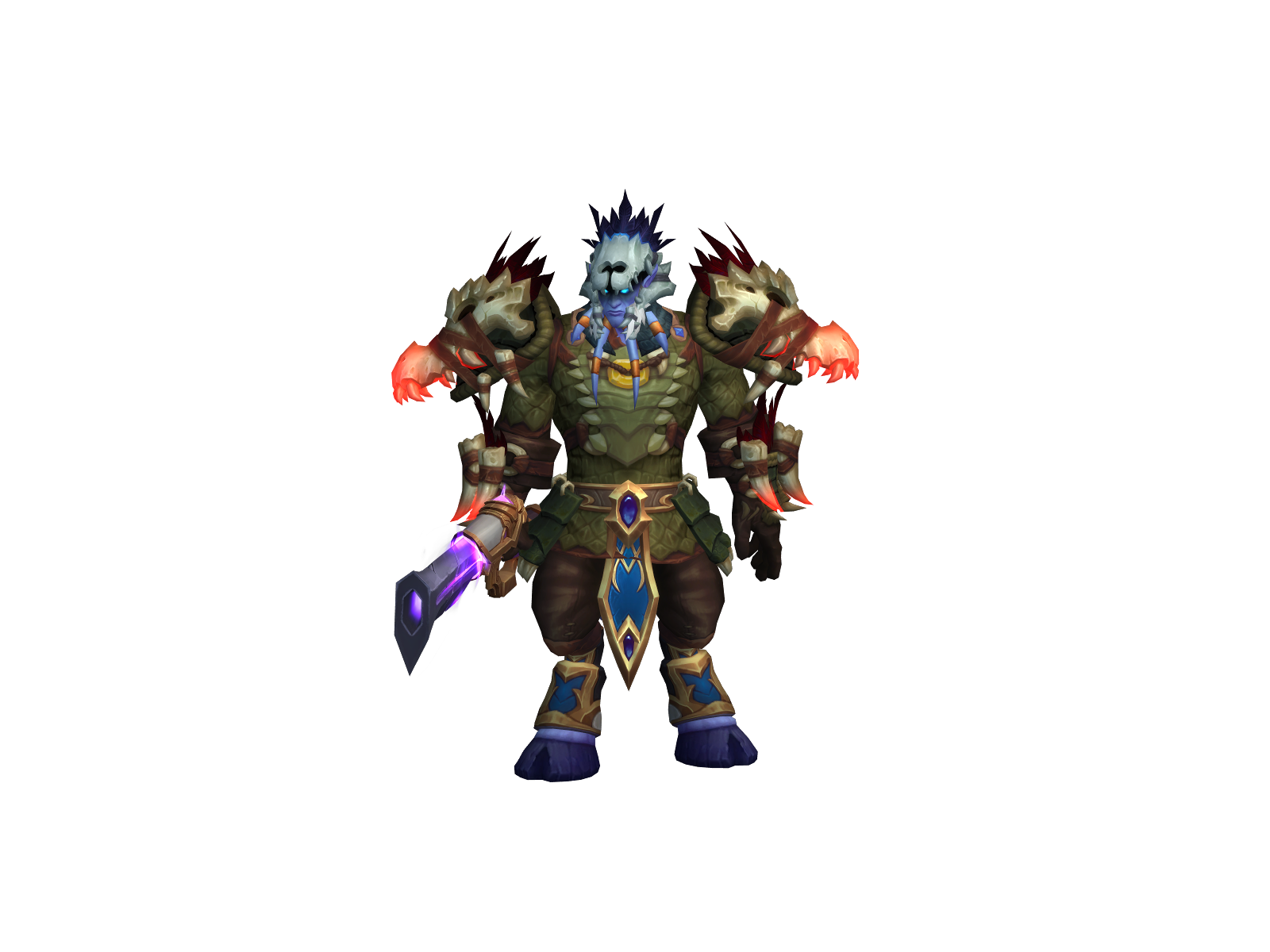 foral 3D character render