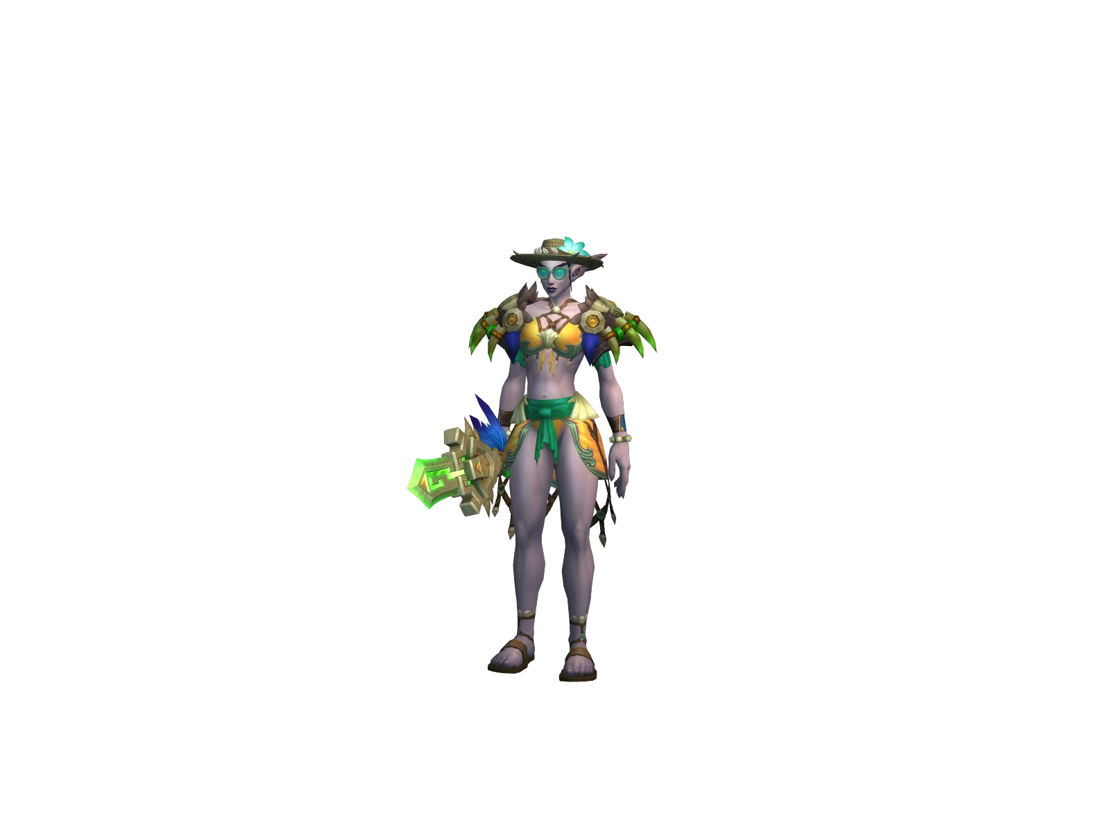 Alynax 3D character render