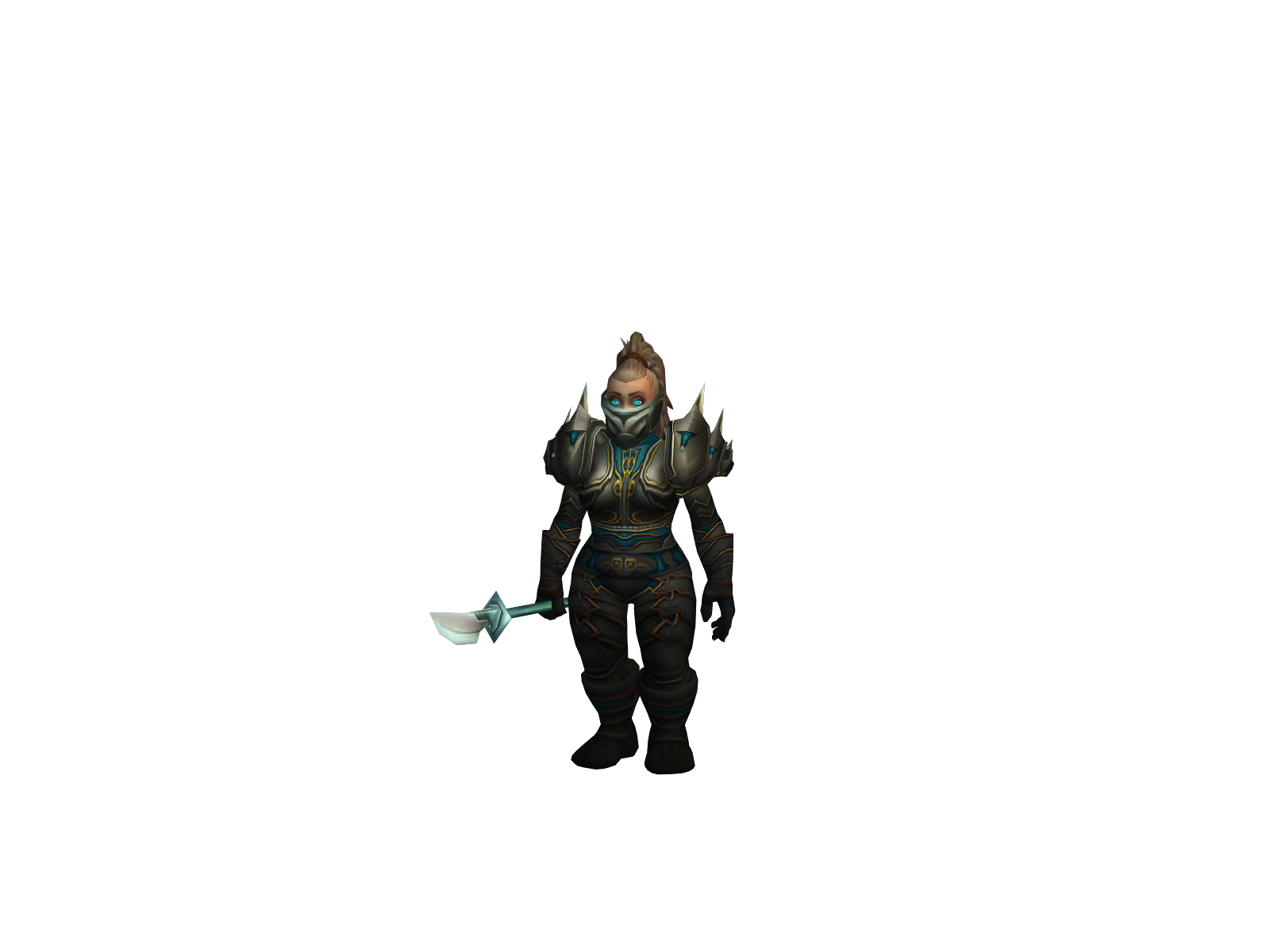Napspin 3D character render