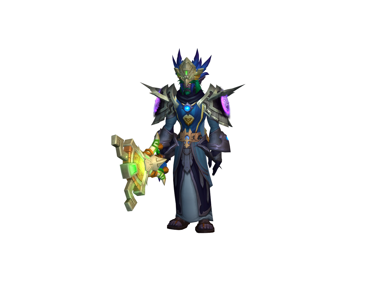 Sayrus 3D character render