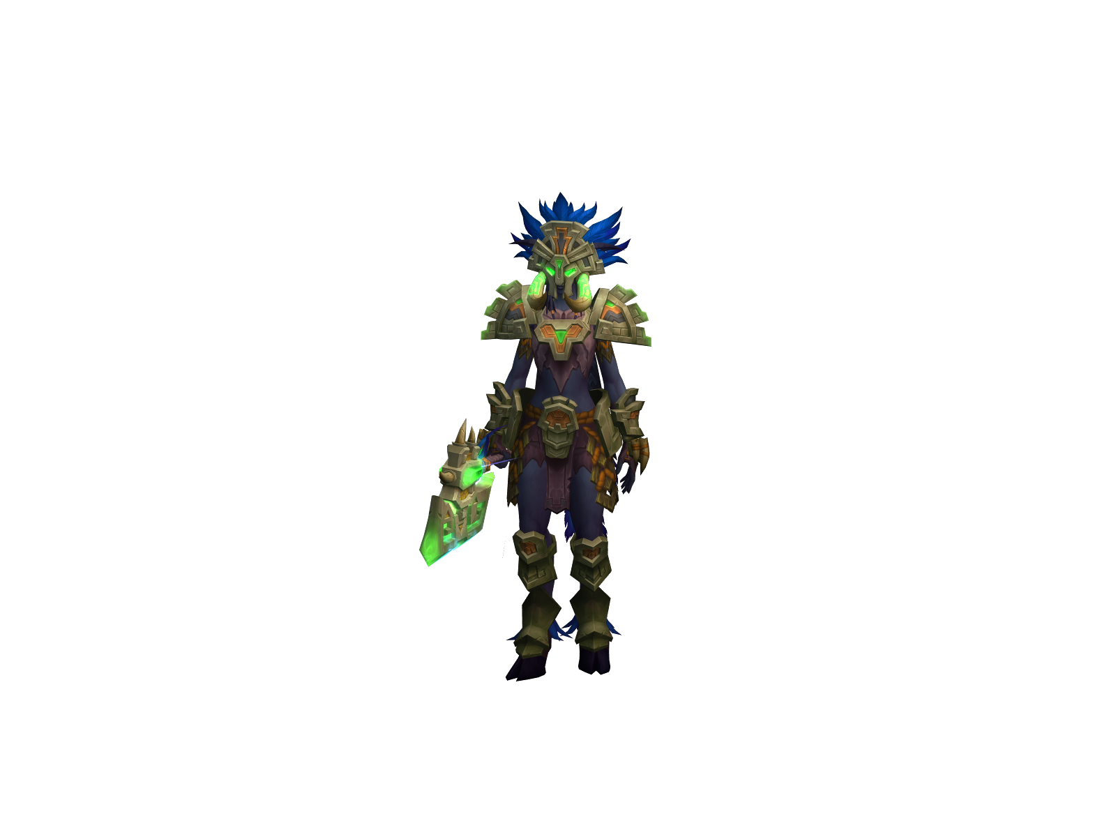 Vaelmyra 3D character render