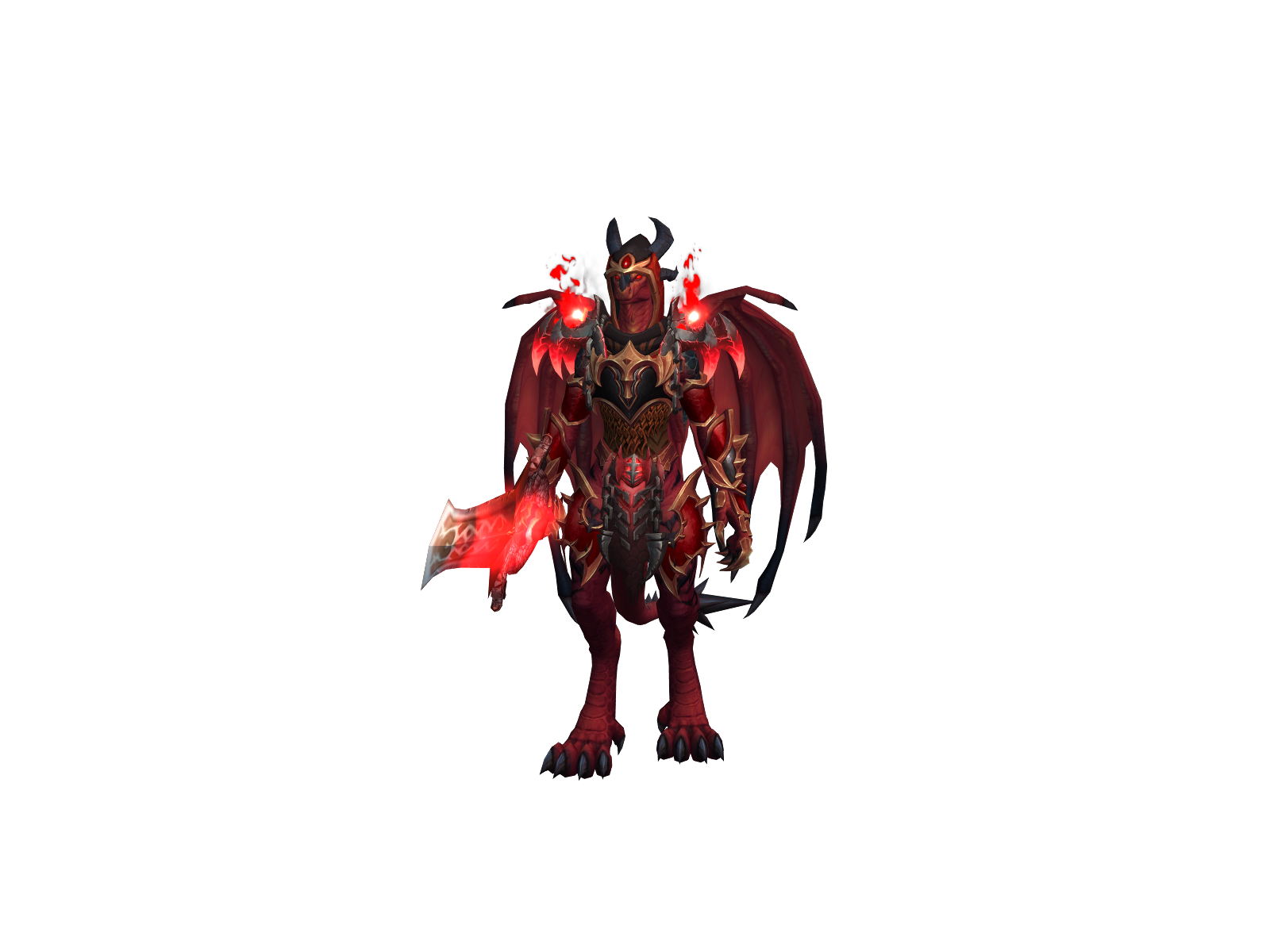 Vriqoburst 3D character render