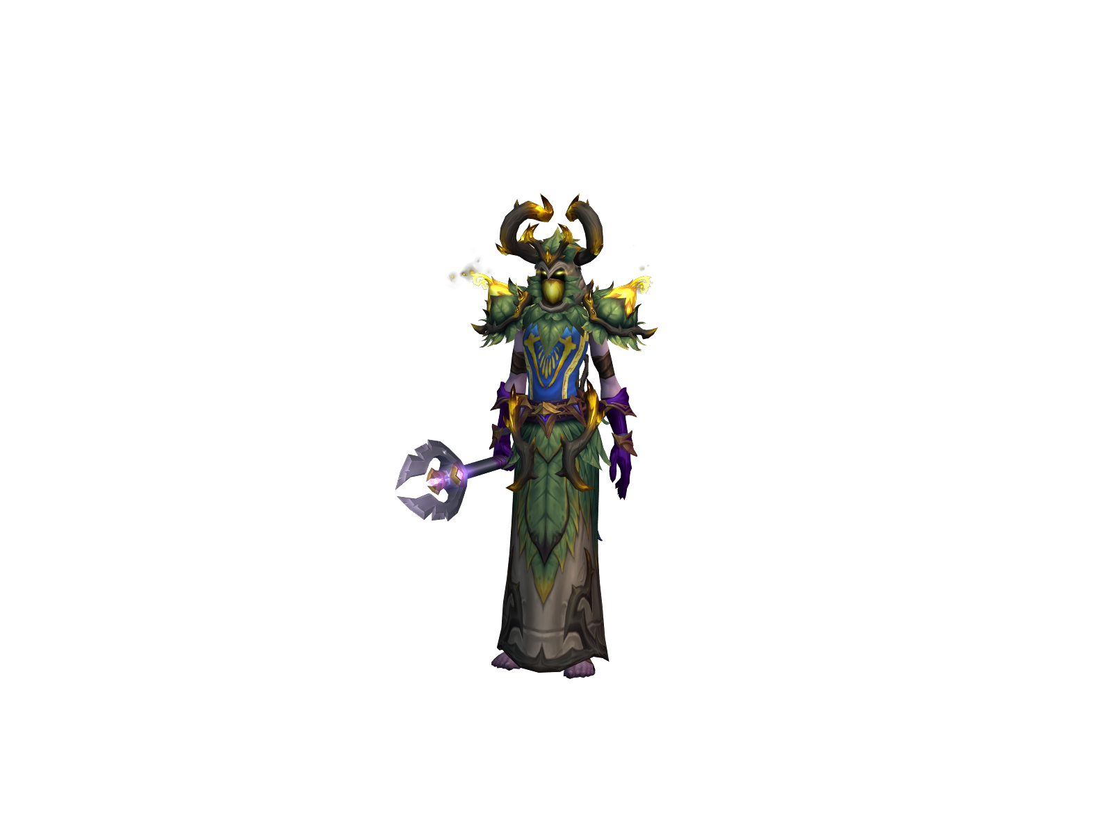 Nelfia 3D character render