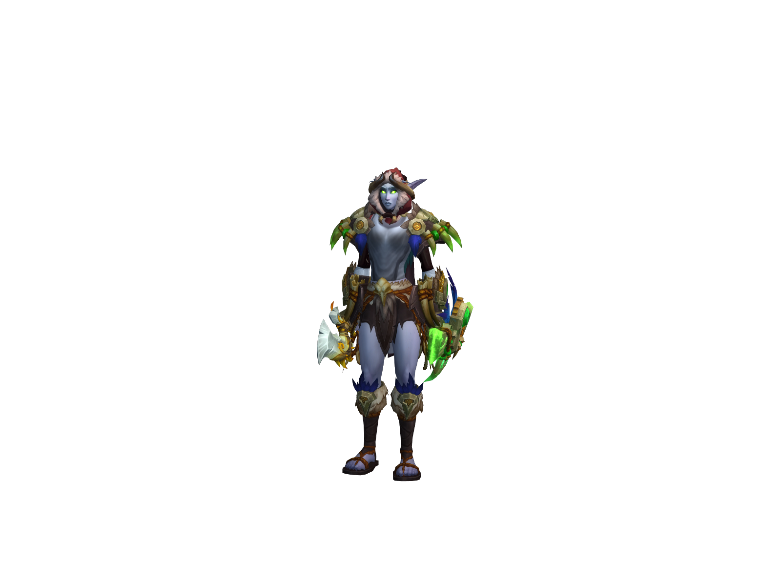 Crazzydemon 3D character render