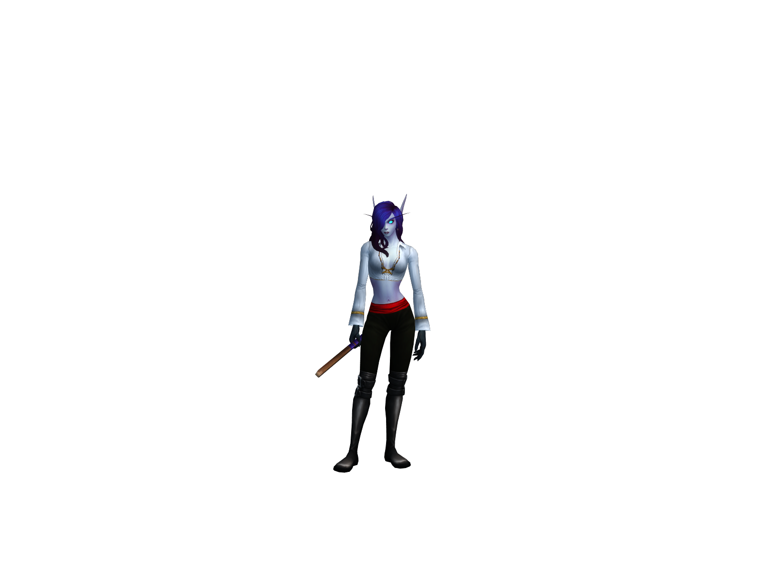 Phycobabe 3D character render