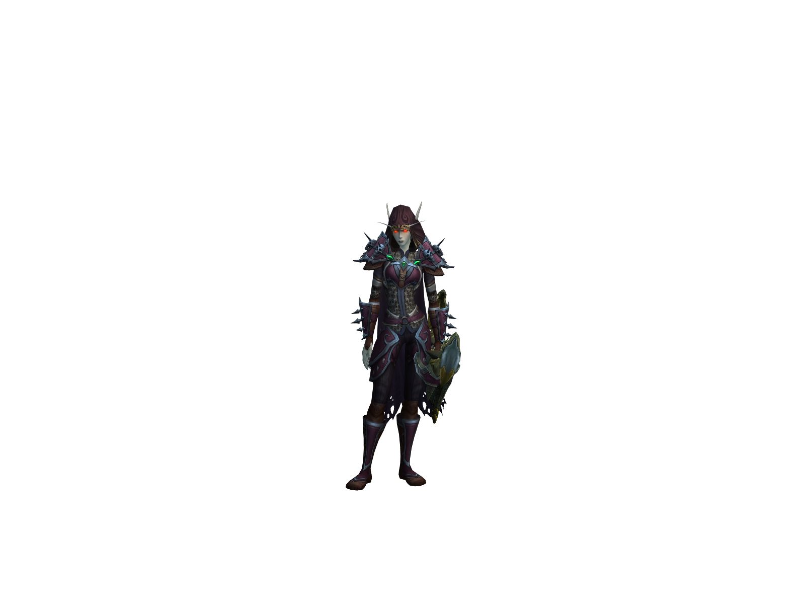 Banshees 3D character render