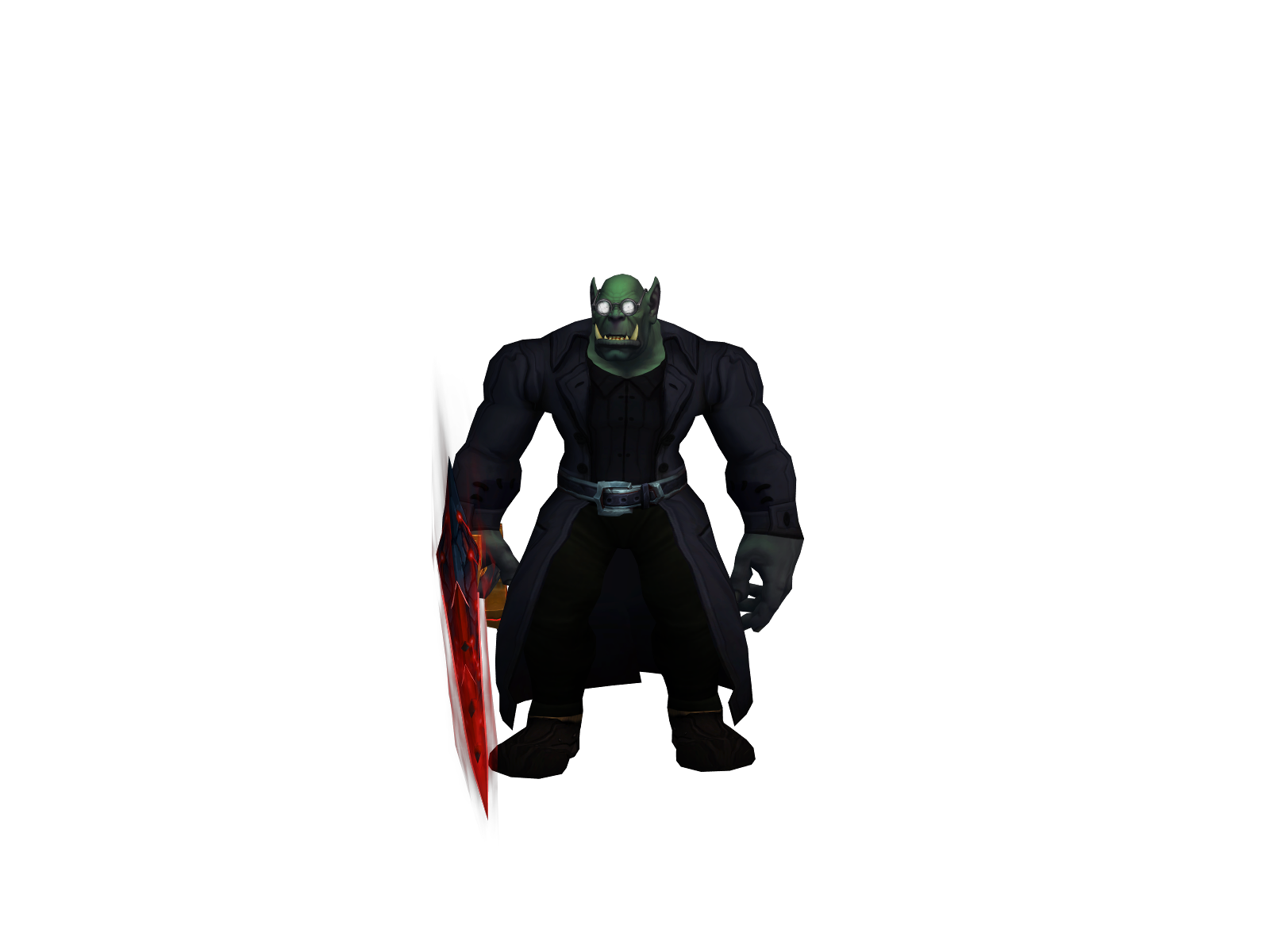 Mørpheus 3D character render