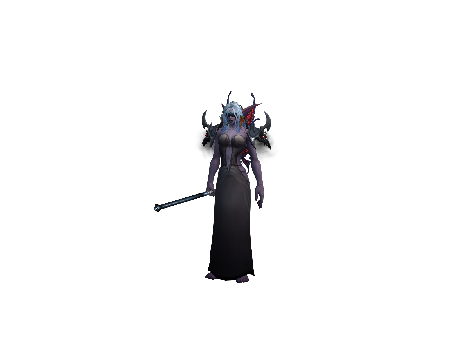 Misties 3D character render
