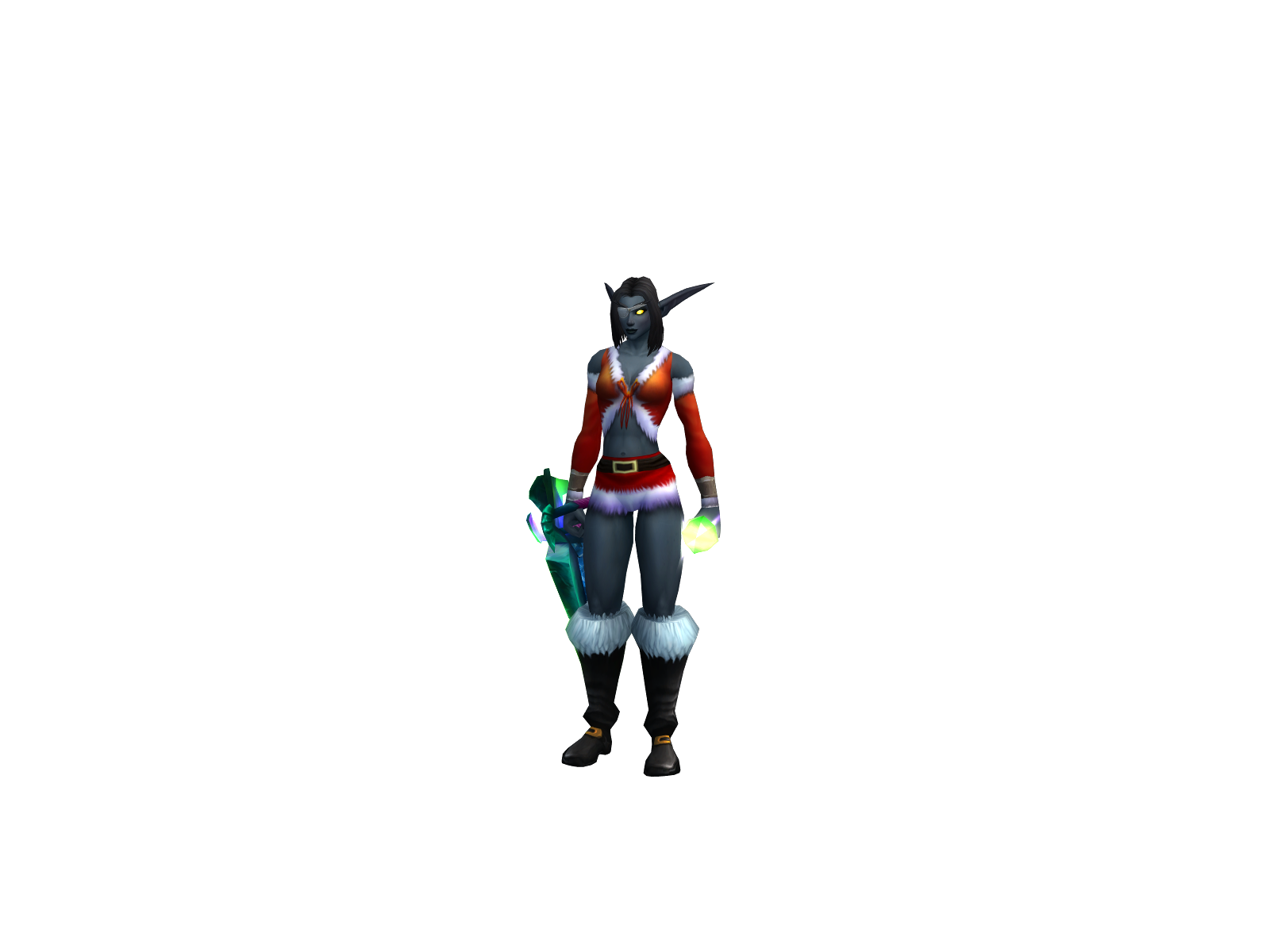 Elyndae 3D character render