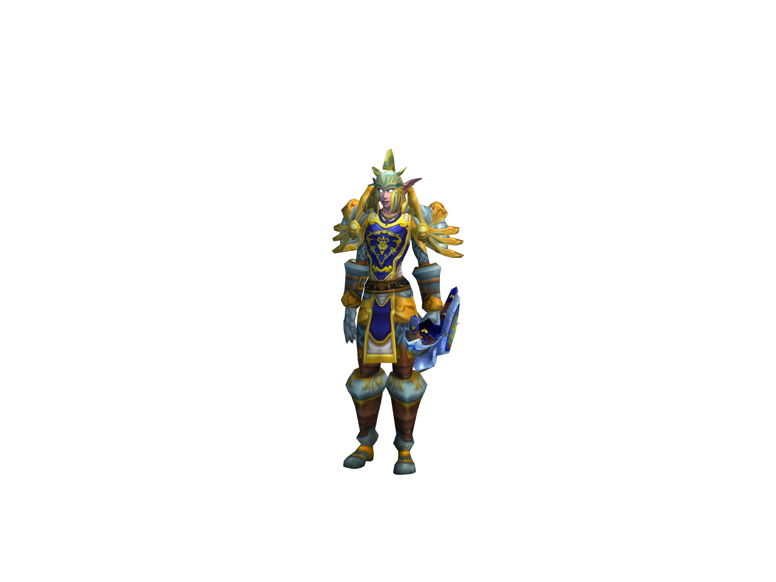mwxhunter 3D character render