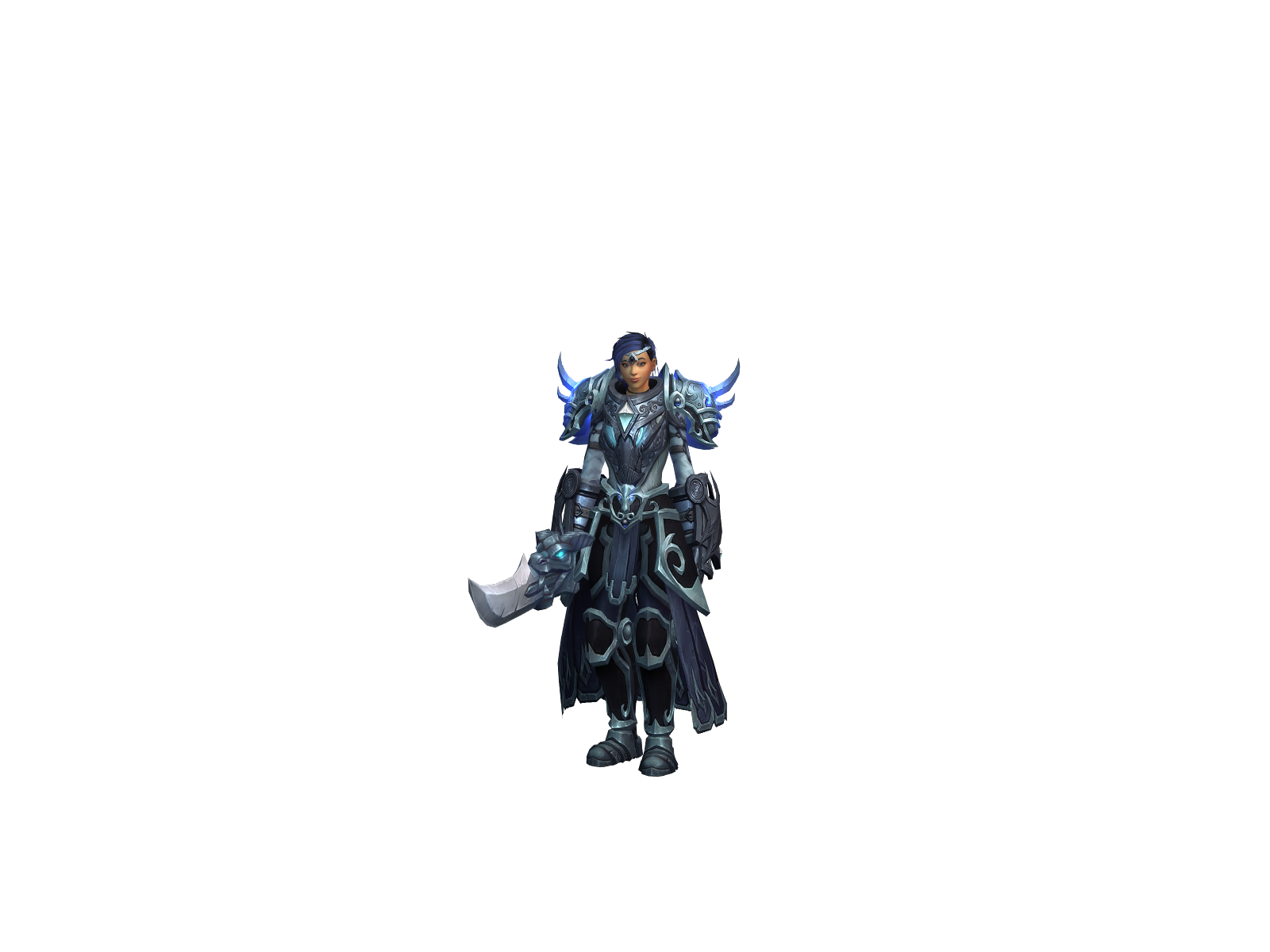 Dèmyx 3D character render